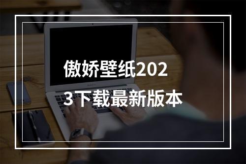 傲娇壁纸2023下载最新版本