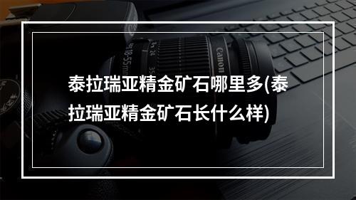 泰拉瑞亚精金矿石哪里多(泰拉瑞亚精金矿石长什么样)