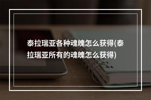 泰拉瑞亚各种魂魄怎么获得(泰拉瑞亚所有的魂魄怎么获得)