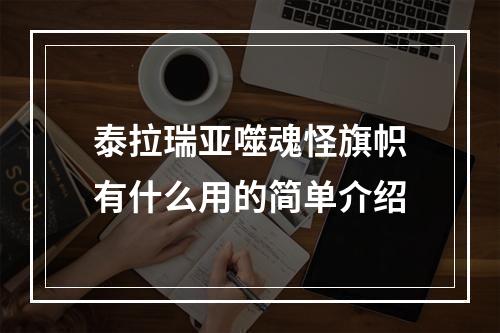 泰拉瑞亚噬魂怪旗帜有什么用的简单介绍