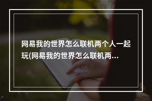 网易我的世界怎么联机两个人一起玩(网易我的世界怎么联机两个人一起玩啊)