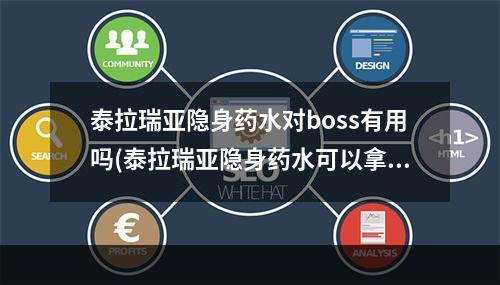 泰拉瑞亚隐身药水对boss有用吗(泰拉瑞亚隐身药水可以拿来打boss吗)