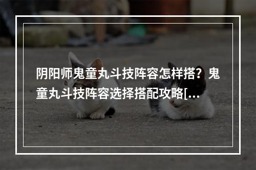 阴阳师鬼童丸斗技阵容怎样搭？鬼童丸斗技阵容选择搭配攻略[视频][多图]--游戏攻略网