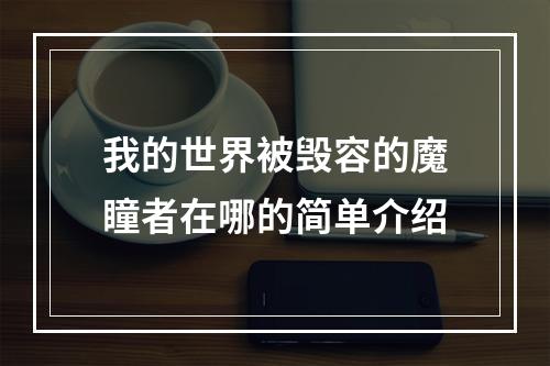 我的世界被毁容的魔瞳者在哪的简单介绍