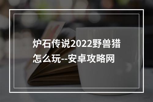 炉石传说2022野兽猎怎么玩--安卓攻略网