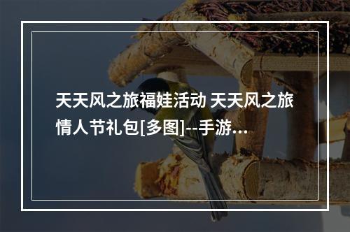 天天风之旅福娃活动 天天风之旅情人节礼包[多图]--手游攻略网