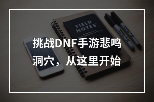 挑战DNF手游悲鸣洞穴，从这里开始