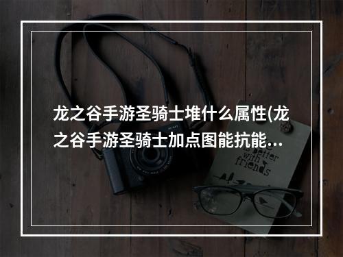 龙之谷手游圣骑士堆什么属性(龙之谷手游圣骑士加点图能抗能输出加点)