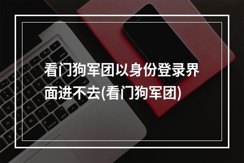 看门狗军团以身份登录界面进不去(看门狗军团)