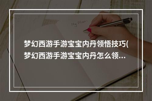 梦幻西游手游宝宝内丹领悟技巧(梦幻西游手游宝宝内丹怎么领悟)