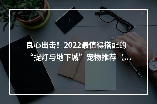 良心出击！2022最值得搭配的“提灯与地下城”宠物推荐（珍惜生命，远离孤单）