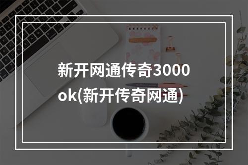 新开网通传奇3000ok(新开传奇网通)