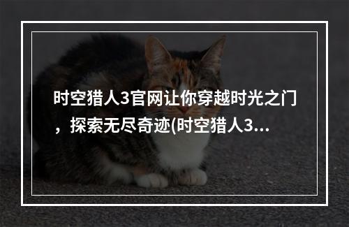 时空猎人3官网让你穿越时光之门，探索无尽奇迹(时空猎人3官网网站)