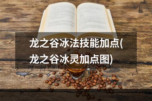 龙之谷冰法技能加点(龙之谷冰灵加点图)