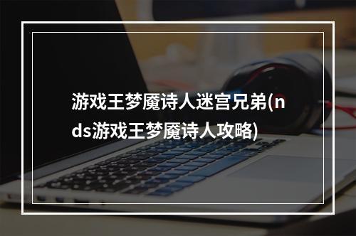 游戏王梦魇诗人迷宫兄弟(nds游戏王梦魇诗人攻略)