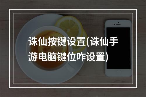 诛仙按键设置(诛仙手游电脑键位咋设置)