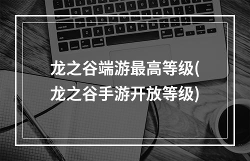 龙之谷端游最高等级(龙之谷手游开放等级)