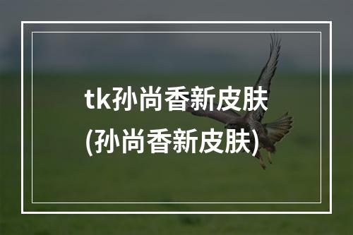 tk孙尚香新皮肤(孙尚香新皮肤)