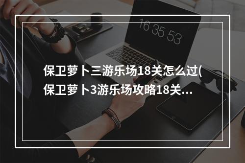 保卫萝卜三游乐场18关怎么过(保卫萝卜3游乐场攻略18关)