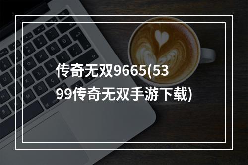 传奇无双9665(5399传奇无双手游下载)