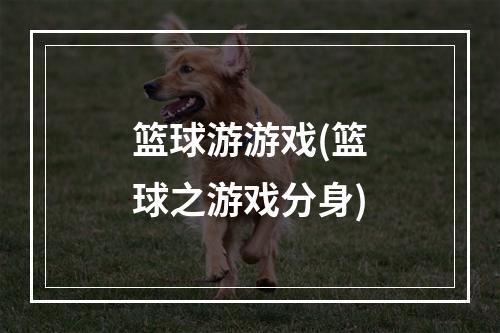 篮球游游戏(篮球之游戏分身)