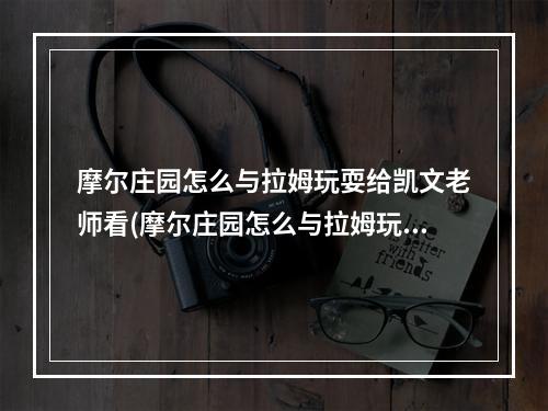 摩尔庄园怎么与拉姆玩耍给凯文老师看(摩尔庄园怎么与拉姆玩耍)