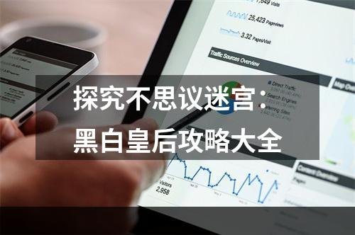 探究不思议迷宫：黑白皇后攻略大全