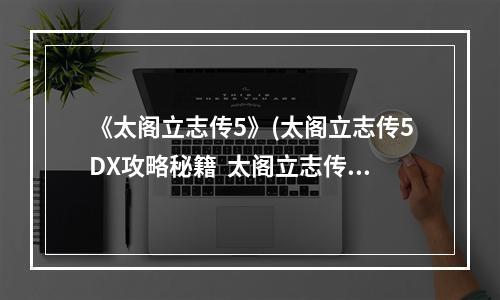 《太阁立志传5》(太阁立志传5DX攻略秘籍  太阁立志传V DX全攻略  攻略专区)