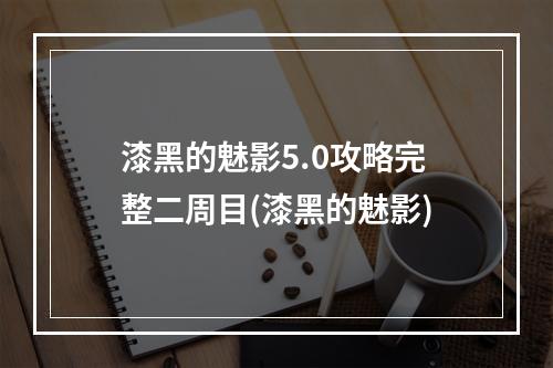 漆黑的魅影5.0攻略完整二周目(漆黑的魅影)