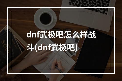 dnf武极吧怎么样战斗(dnf武极吧)