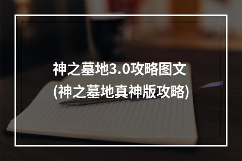 神之墓地3.0攻略图文(神之墓地真神版攻略)