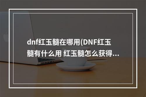 dnf红玉髓在哪用(DNF红玉髓有什么用 红玉髓怎么获得)