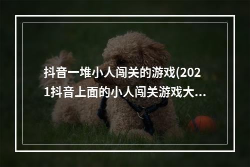 抖音一堆小人闯关的游戏(2021抖音上面的小人闯关游戏大全 闯关小游戏2021推荐 )