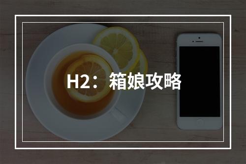 H2：箱娘攻略