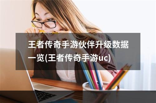 王者传奇手游伙伴升级数据一览(王者传奇手游uc)