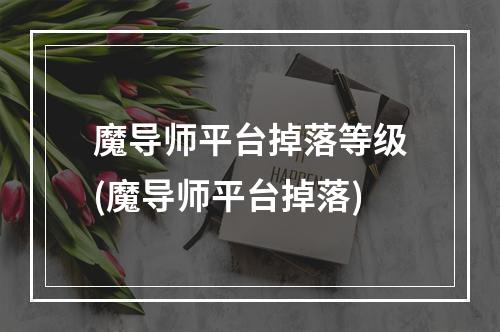 魔导师平台掉落等级(魔导师平台掉落)