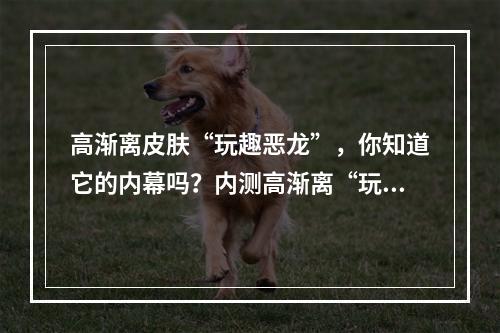 高渐离皮肤“玩趣恶龙”，你知道它的内幕吗？内测高渐离“玩趣恶龙”皮肤的故事(解析“玩趣恶龙”高渐离新皮肤究竟与何种活动相关？探究高渐离新皮肤“玩趣恶龙”背后的活