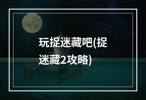 玩捉迷藏吧(捉迷藏2攻略)