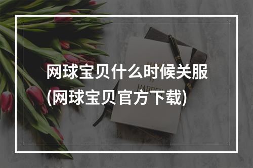 网球宝贝什么时候关服(网球宝贝官方下载)