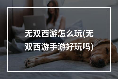 无双西游怎么玩(无双西游手游好玩吗)