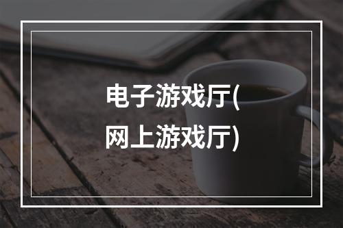 电子游戏厅(网上游戏厅)