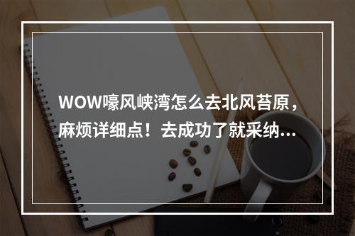 WOW嚎风峡湾怎么去北风苔原，麻烦详细点！去成功了就采纳・・・最好有图(怎么去北风苔原)