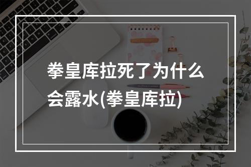 拳皇库拉死了为什么会露水(拳皇库拉)