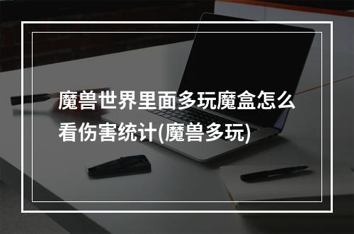 魔兽世界里面多玩魔盒怎么看伤害统计(魔兽多玩)