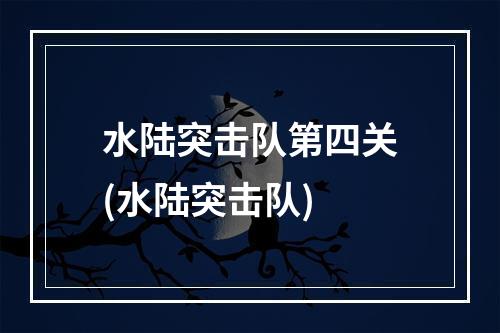 水陆突击队第四关(水陆突击队)