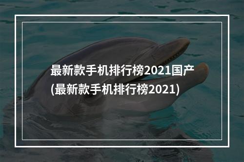 最新款手机排行榜2021国产(最新款手机排行榜2021)