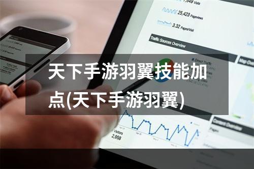 天下手游羽翼技能加点(天下手游羽翼)