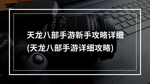 天龙八部手游新手攻略详细(天龙八部手游详细攻略)