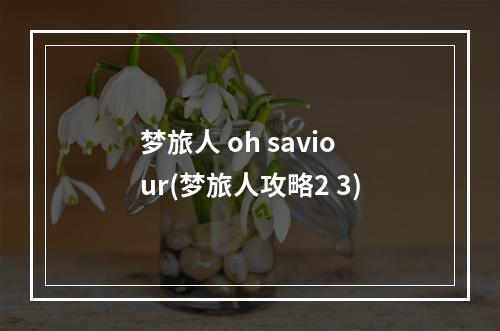 梦旅人 oh saviour(梦旅人攻略2 3)