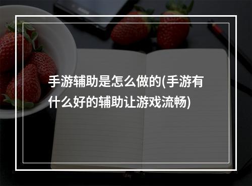 手游辅助是怎么做的(手游有什么好的辅助让游戏流畅)